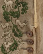Ostarrichi Green Embroidery Lederhosen