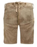 backside of Ostarrichi Green Embroidery Lederhosen
