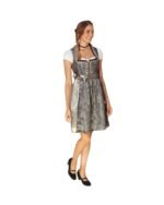 Erlensee – Silver Lace Dirndl with Satin Ribbon Finish