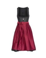 Wolfratshausen – Garnet Rose Dirndl with Heart Charm Bodice