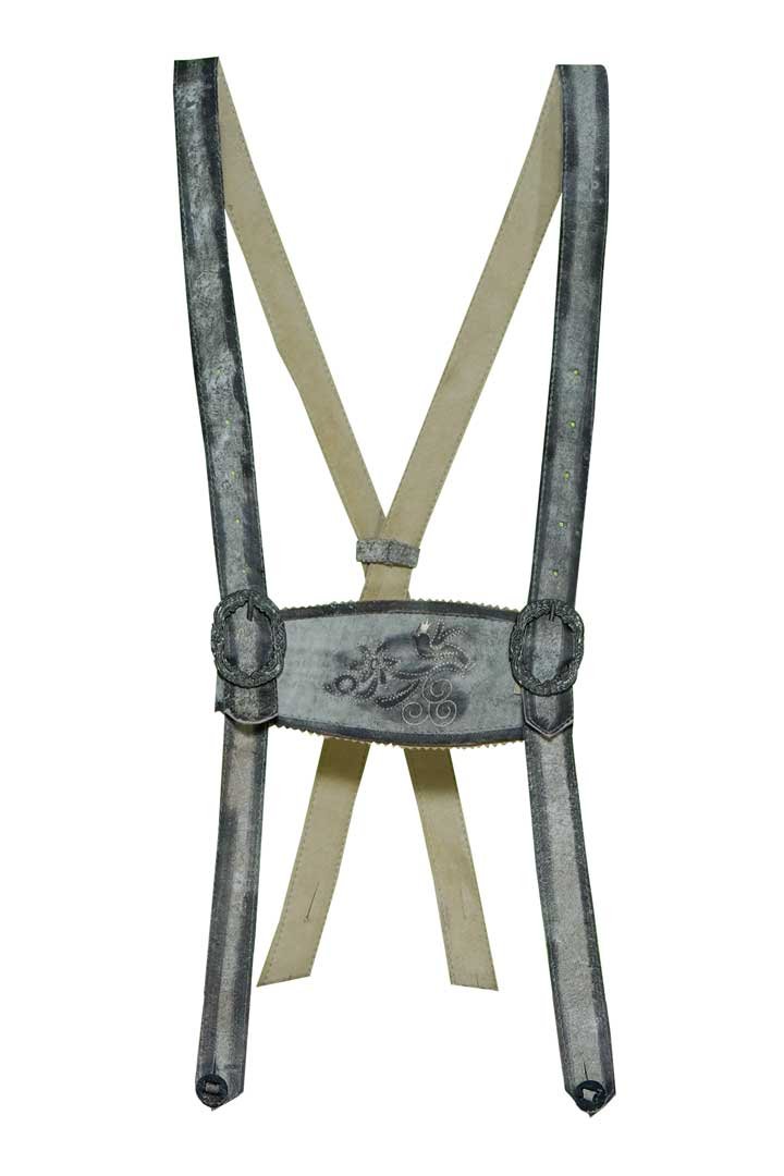 Shaded-Grey-Bavarian-Suspenders-1.jpg Regensburg Frosted Slate Lederhosen Suspender