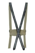 Regensburg Frosted Slate Lederhosen Suspender - Image 2