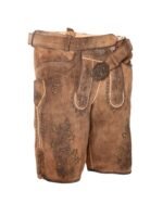 Tegernsee Antique Walnut Brown Oakleaf Lederhosen
