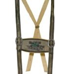 Mosswood Crest Lederhosen Suspender