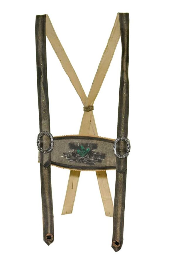 Mosswood Crest Lederhosen Suspender