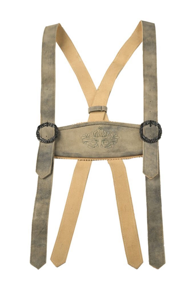 Konrad Alpenkrone Stonewash Bavarian Leather Suspender