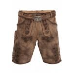 Bamberg Tobacco Brown Traditional Suede Lederhosen