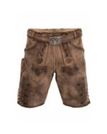 Bamberg Tobacco Brown Traditional Suede Lederhosen