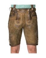 Vintage Bavarian Embroidered Lederhosen - Image 3
