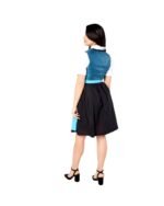 Altmünster Azure Dirndl with Embroidered Bodice - Image 4