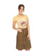Vintage Brown Women Bavarian Skirt-Anna Skirt - Image 6