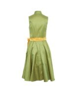 Zirndorf – Meadow Green Dirndl with Golden Damask Apron - Image 3