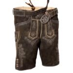 Waldfest Dark Oak Men Traditional Lederhosen