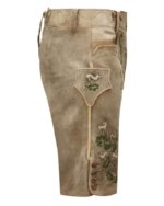 side view Ostarrichi Green Embroidery Lederhosen