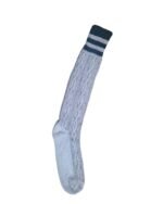 Kempten Grey & Black Bavarian Socks for Oktoberfest - Image 5