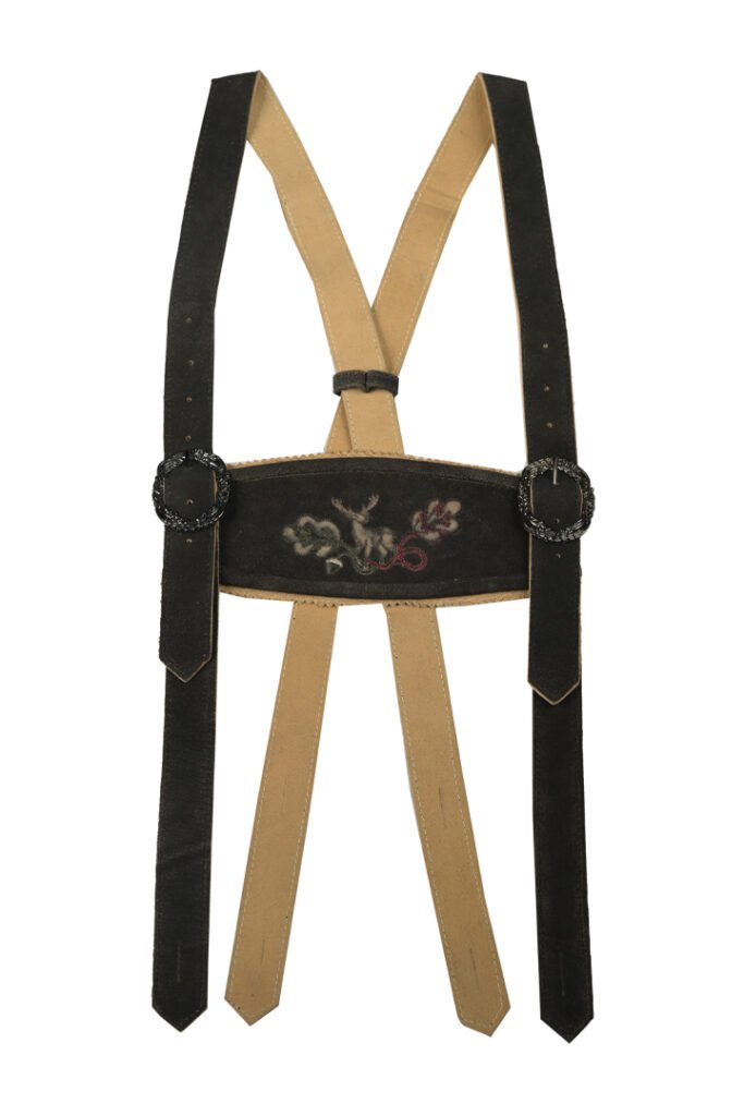 Sebastian Nightfall Bavarian Leather Suspenders – Heritage Craft