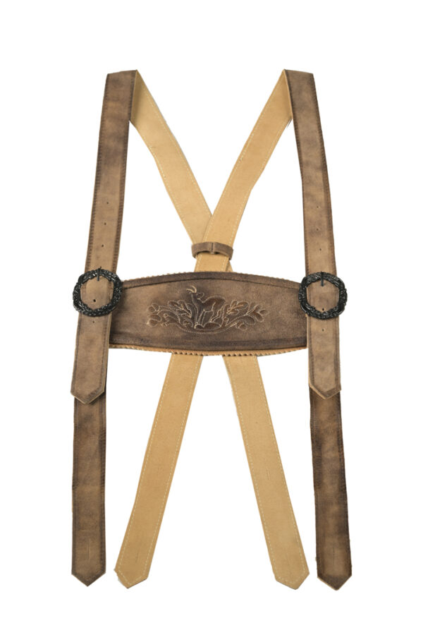 Salzburg Chestnut Vale Lederhosen Suspender