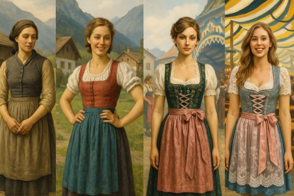 History of the Dirndl From Folk Dress to Oktoberfest Icon